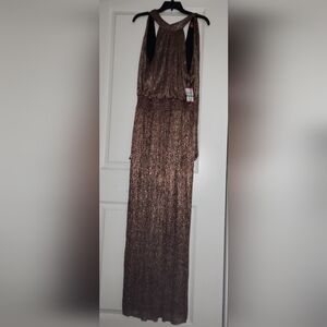 Large VINCE CAMUTO Shiny Burgundy Dress Pants